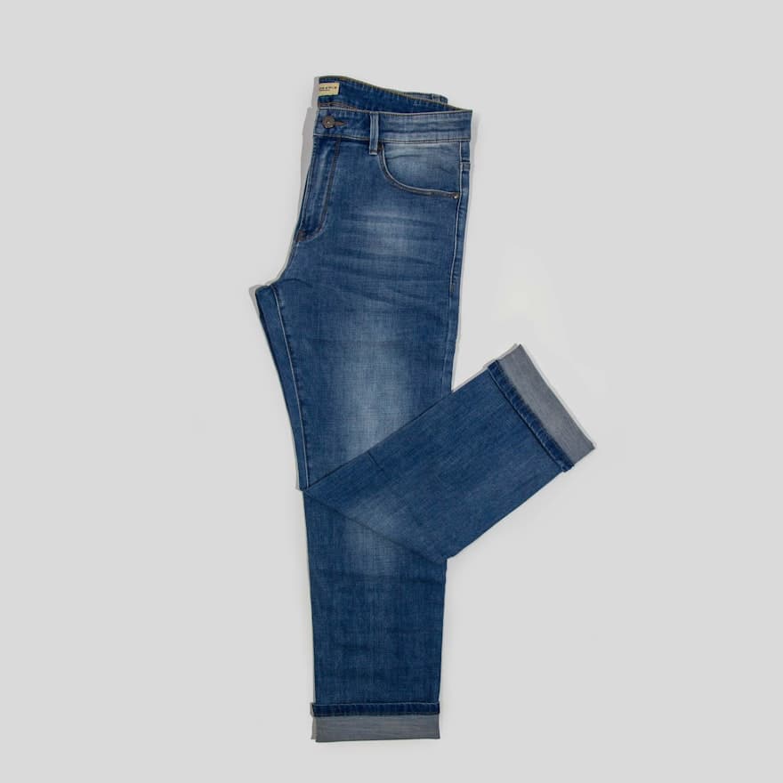 Calça Jeans Azul Clássica